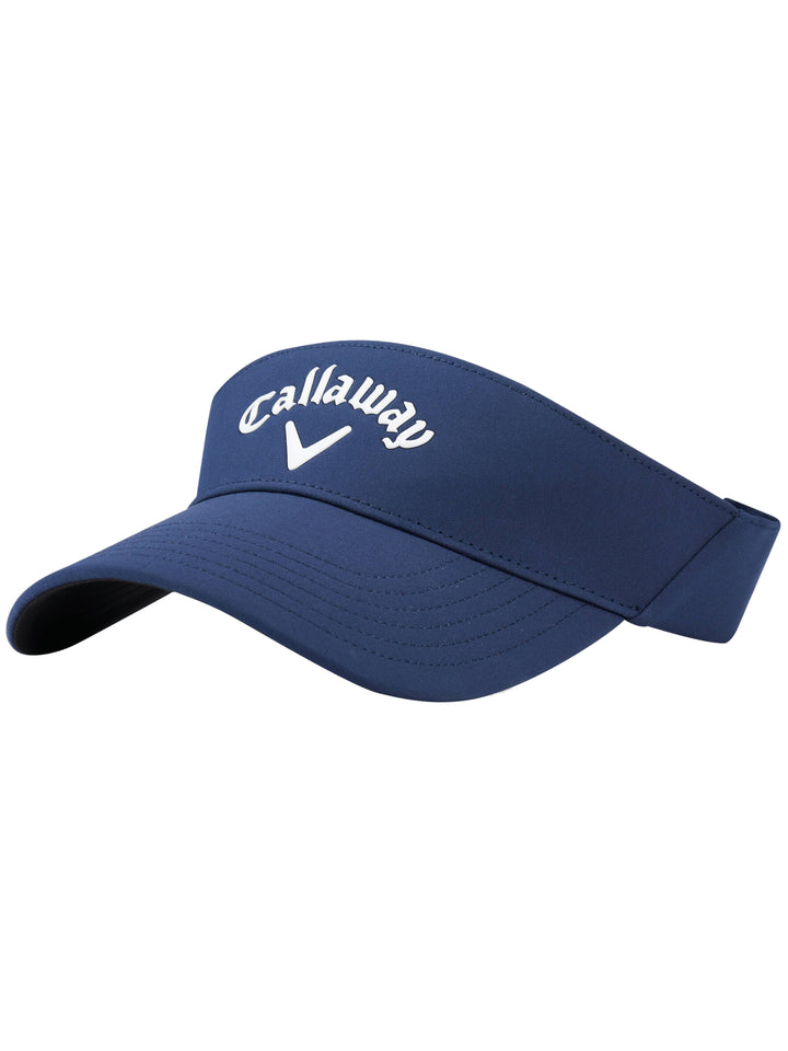 Mens Liquid Metal Golf Visor-Hats-Navy-OS-Callaway