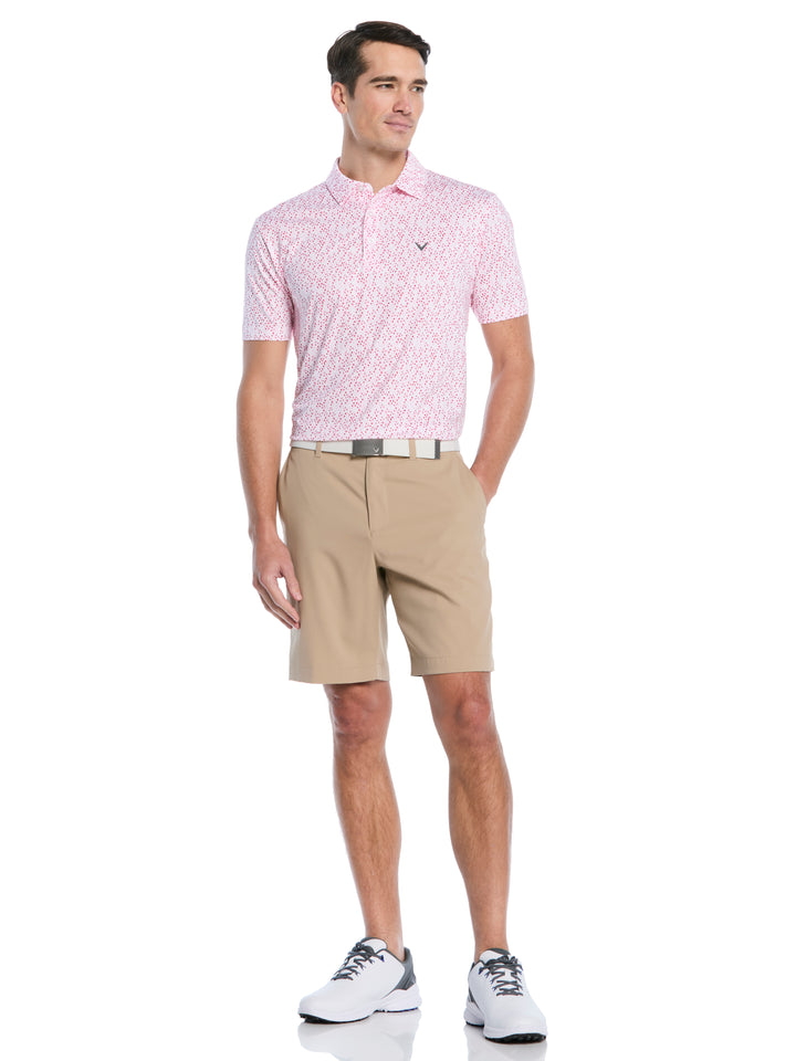 Mens Love Funfetti Print Polo-Polos-Callaway