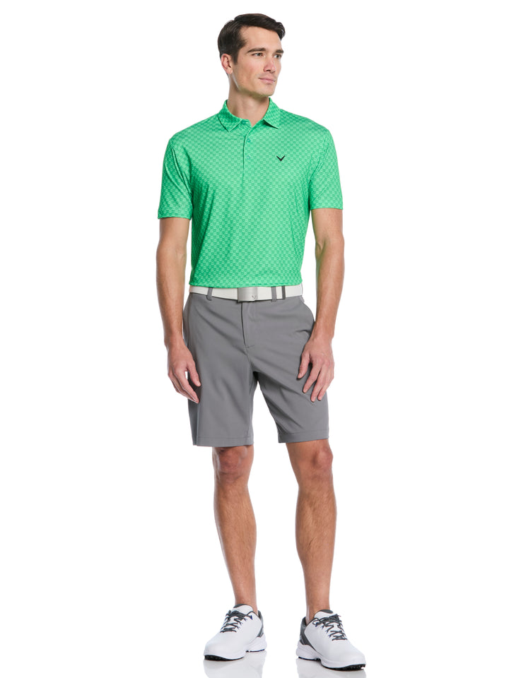 Mens Lucky Cards Print Polo-Polos-Callaway