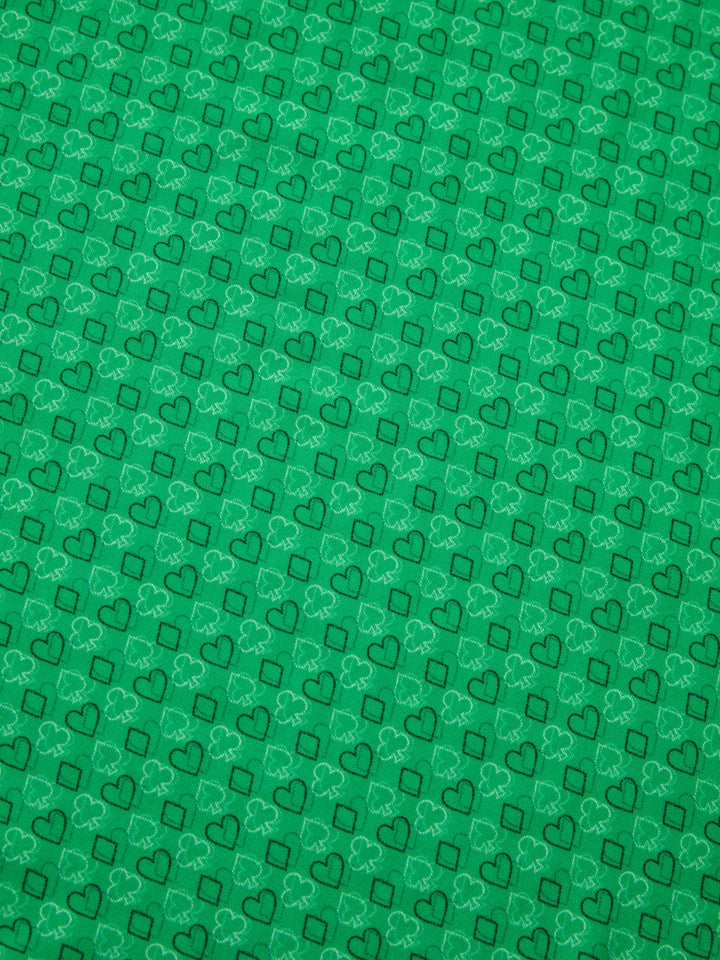 Mens Lucky Cards Print Polo-Polos-Callaway