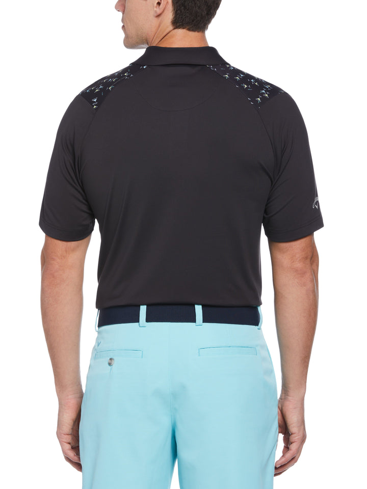 Mens Martini Print Golf Polo-Polos-Callaway