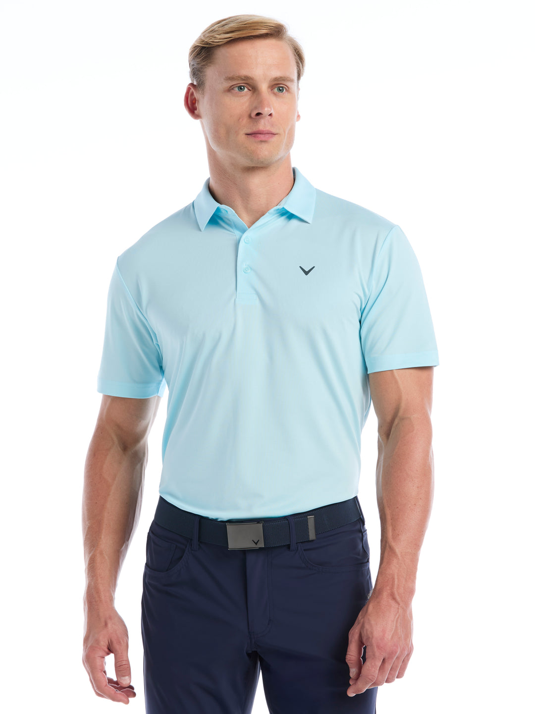 Mens Micro Hex Golf Polo-Polos-Atomizer-S-Callaway