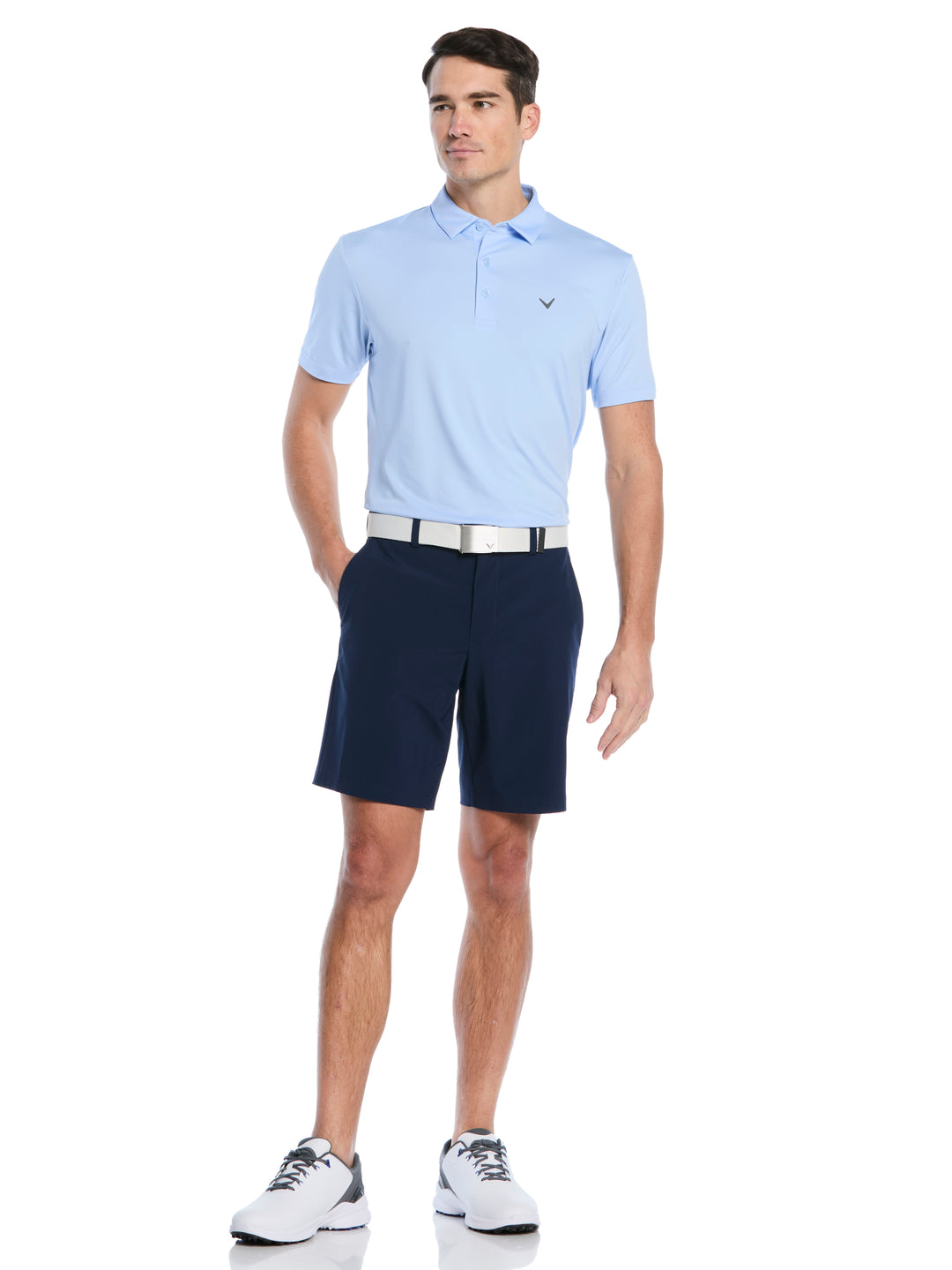Micro Hex Golf Polo Shirt (Open Air) 