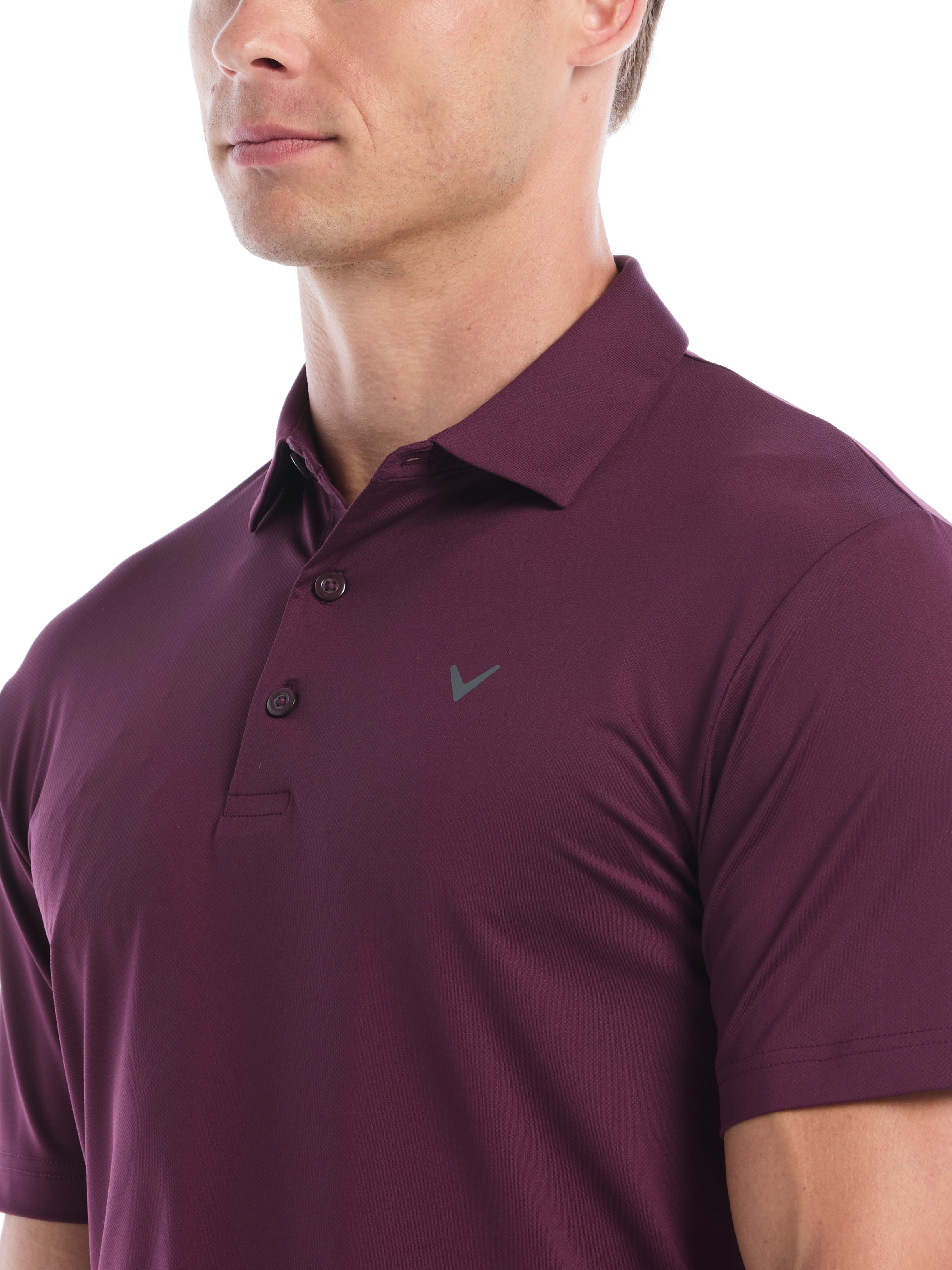 Mens Micro Hex Golf Polo | Callaway Apparel