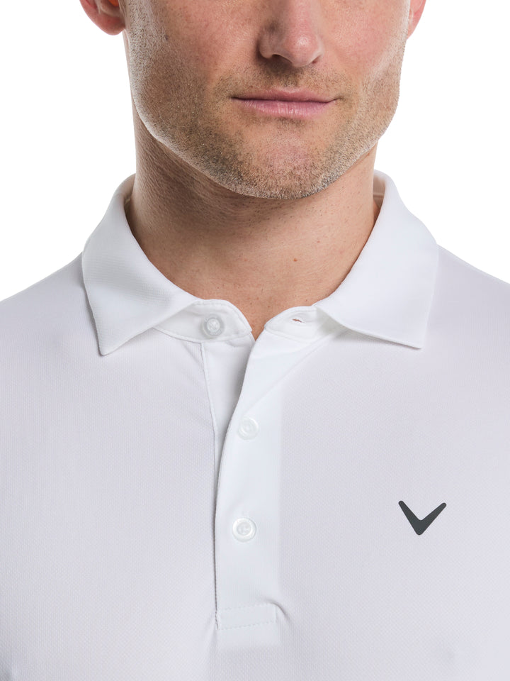 Mens Micro Hex Solid Color (Bright White) 