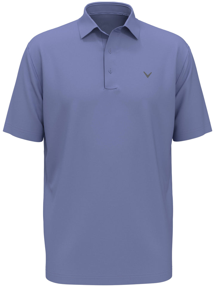 Mens Micro Hex Golf Polo Shirt-Polos-Chambray-S-Callaway