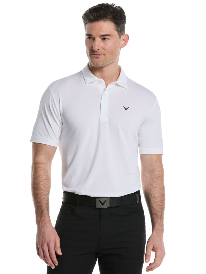 Mens Micro Hex Solid Color (Bright White) 