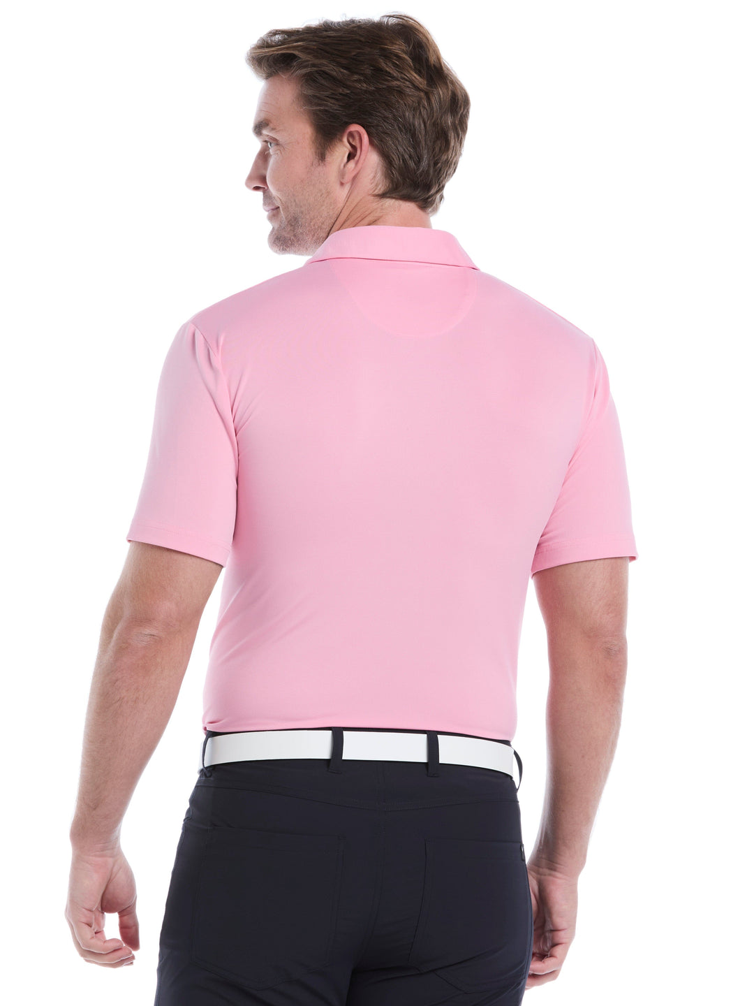 Mens Micro Hex Solid Color (Sea Pink) 