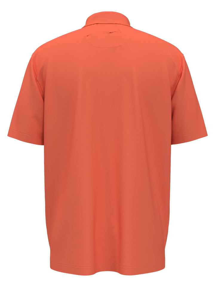 Mens Micro Hex Solid Color (Coral Chic) 
