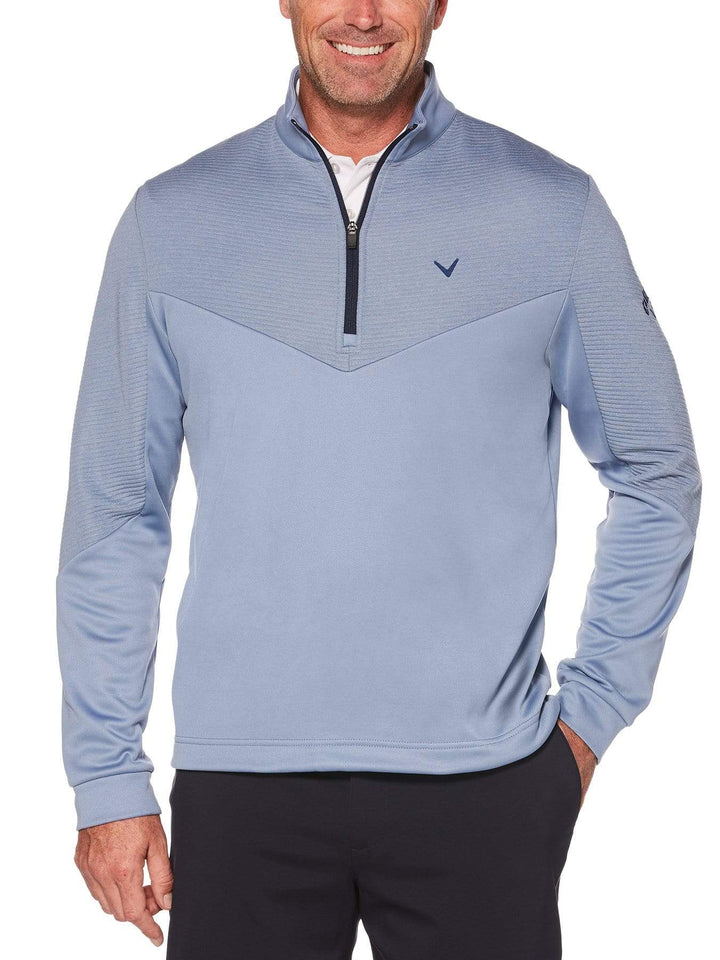 Mens Midweight 1/4 Zip Ottoman Pullover Jackets