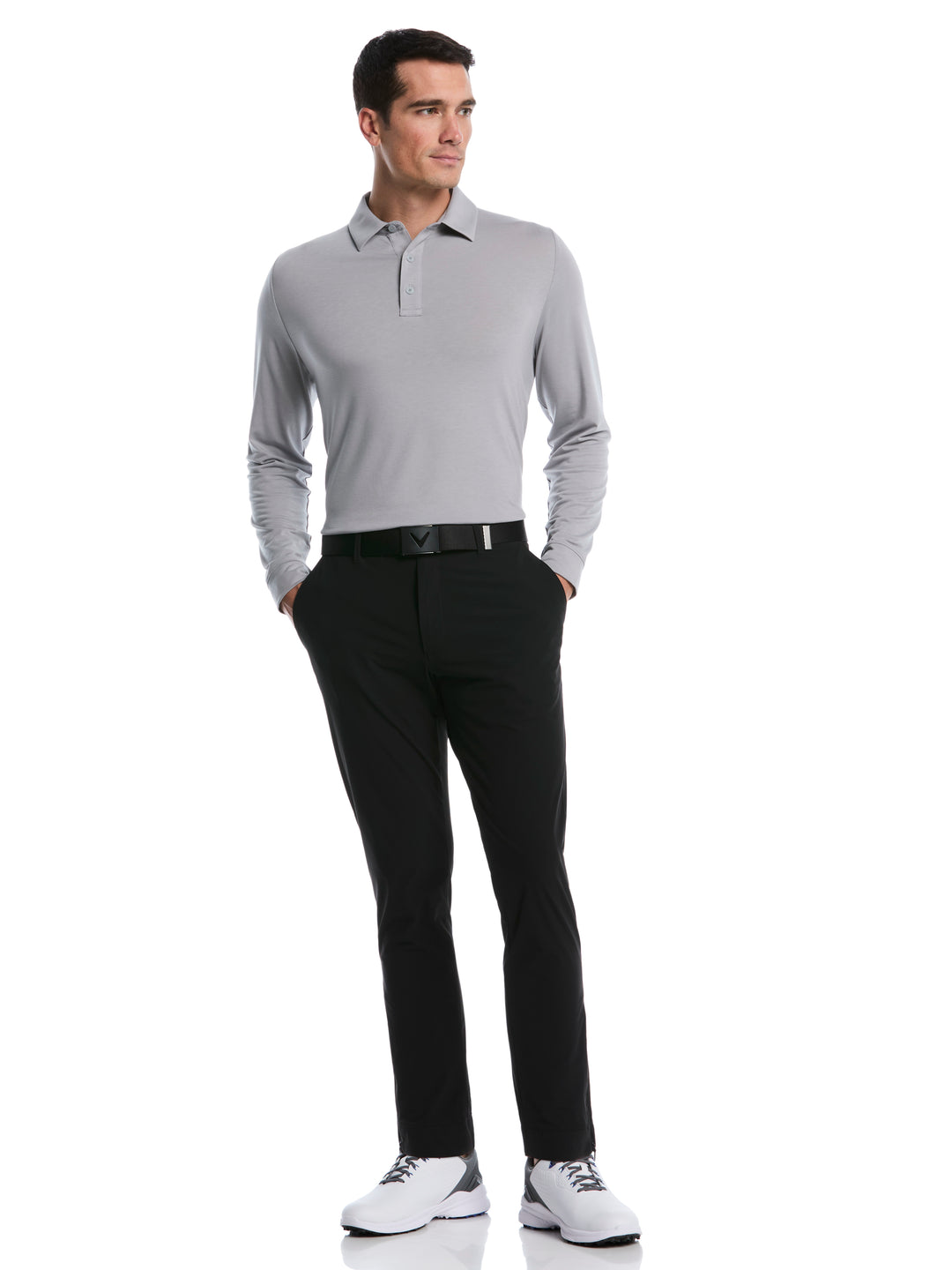 Nylon Golf Jogger (Caviar) 
