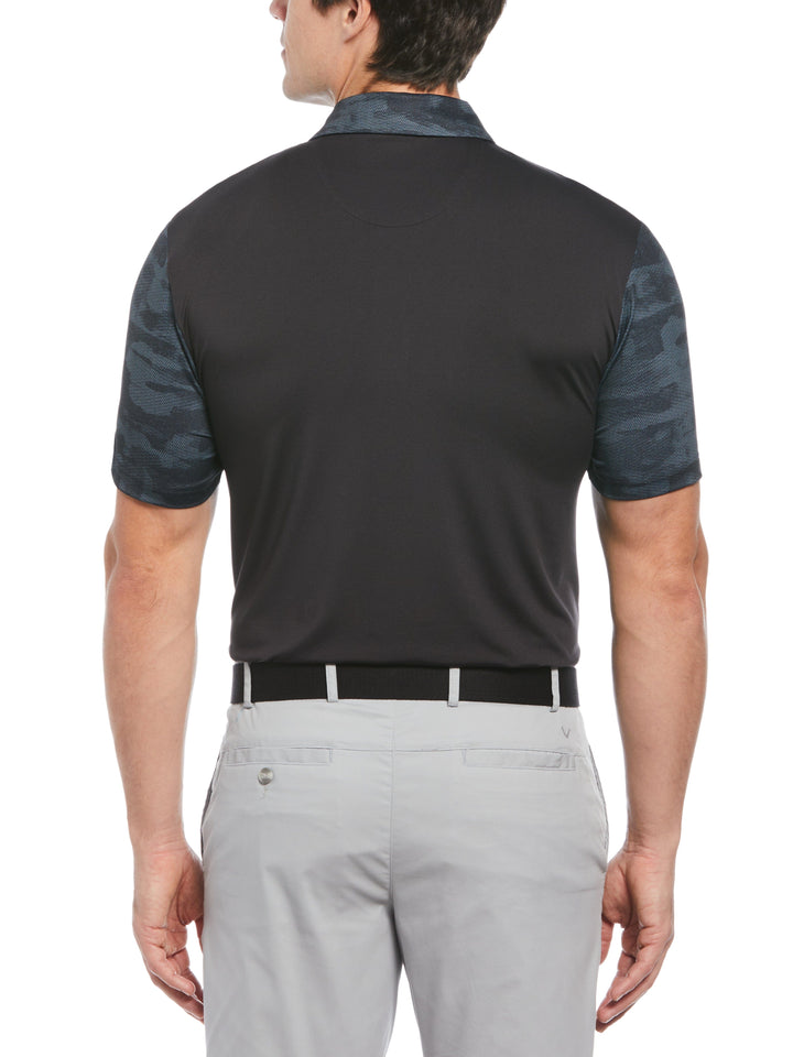 Mens Ombre Camo Print Golf Polo-Polos-Callaway