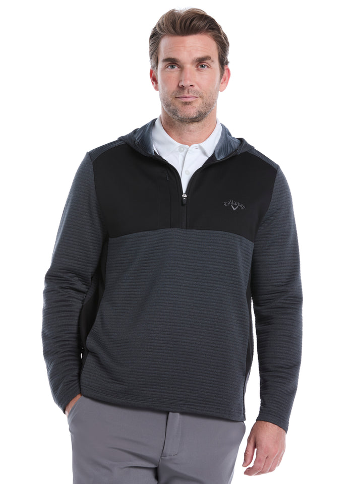 Men Ottoman Hoodie (Black Heather) 