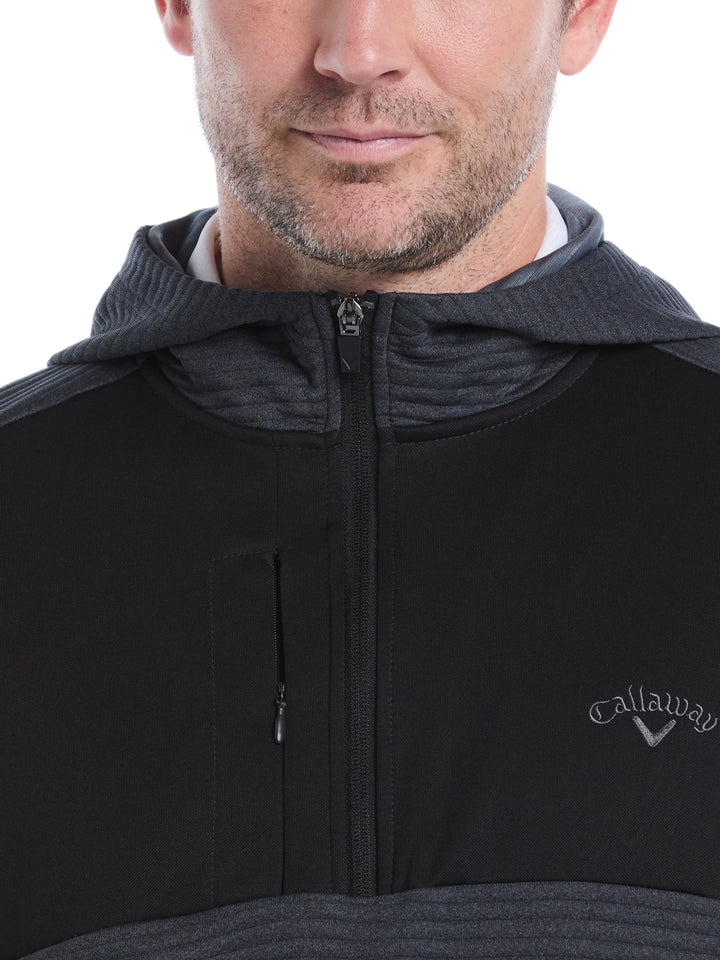 Men Ottoman Hoodie (Black Heather) 