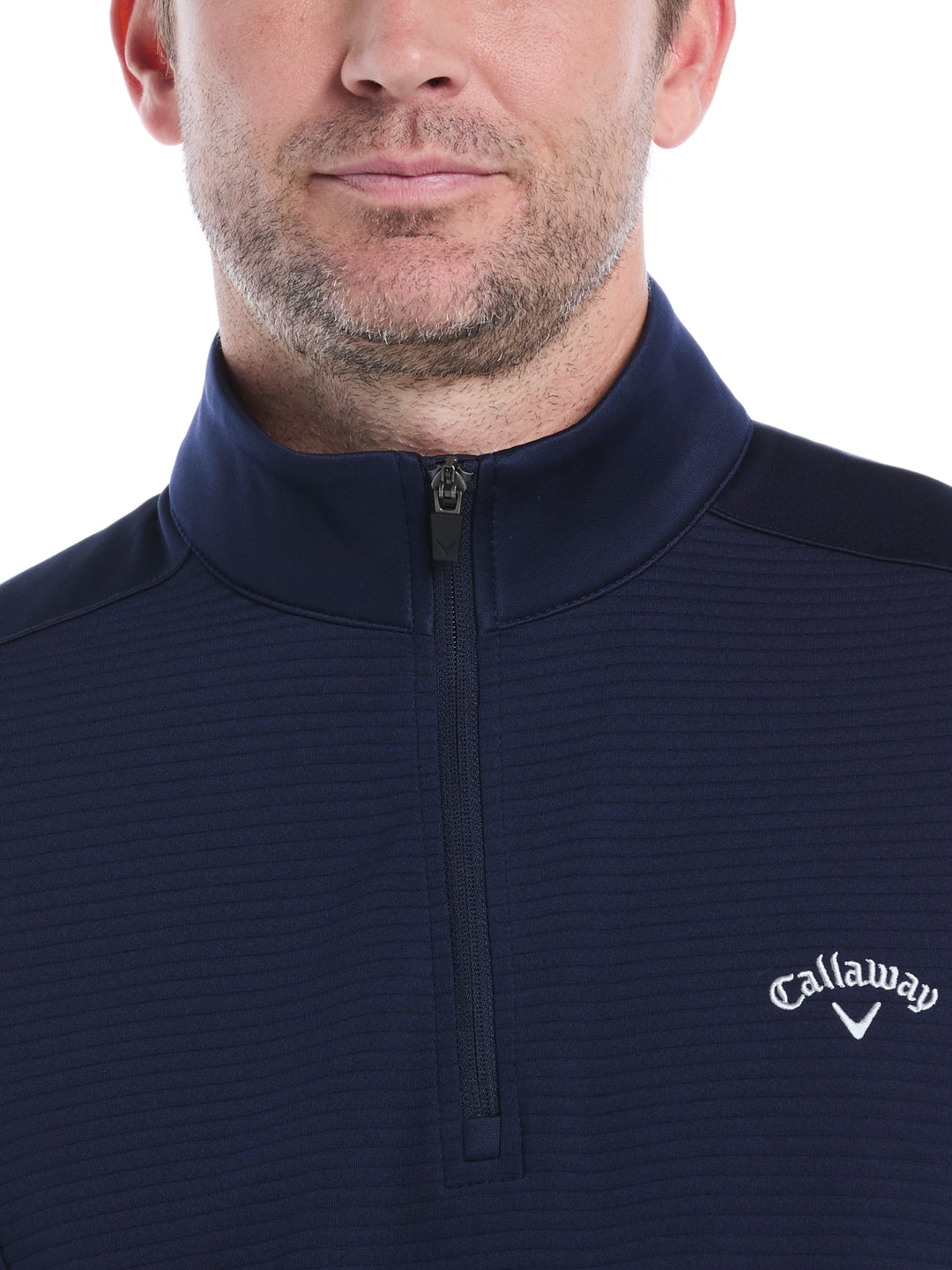 Ottoman Quarter Zip Golf Base Layer (Peacoat) 