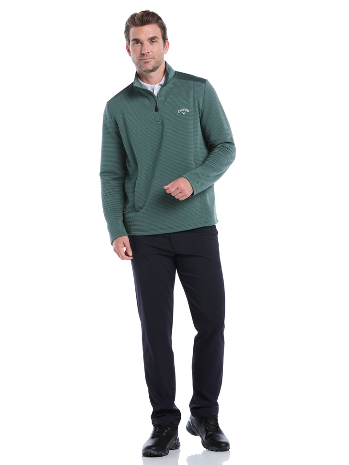 Ottoman Quarter Zip Golf Base Layer (Dark Forest) 