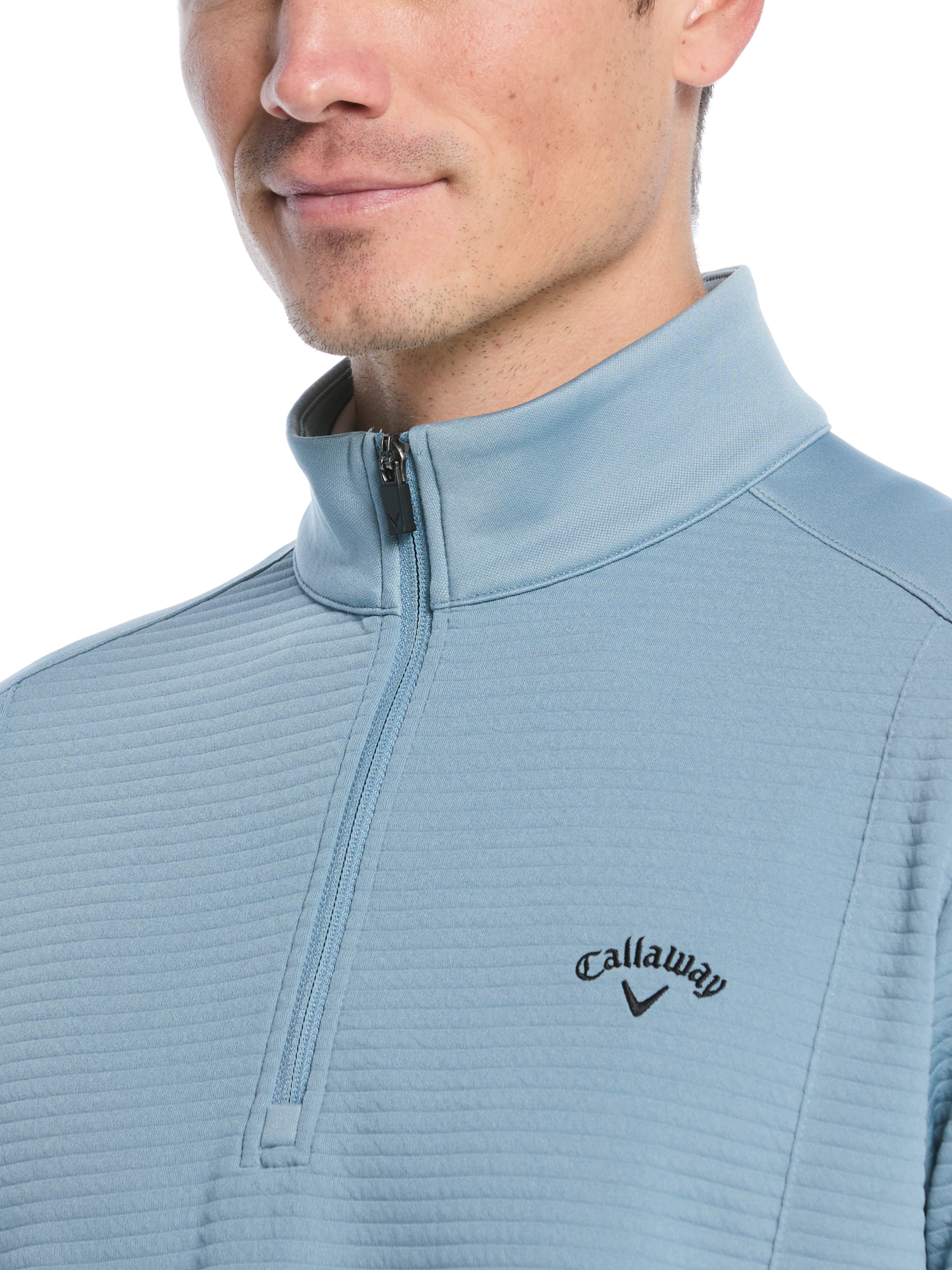Mens Ottoman Quarter Zip Golf Base Layer – Callaway Apparel