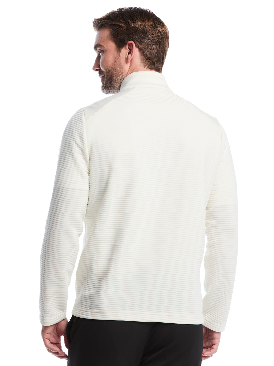 Ottoman Quarter Zip Golf Base Layer (White Onyx) 