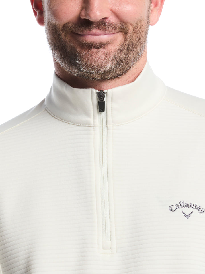 Ottoman Quarter Zip Golf Base Layer (White Onyx) 