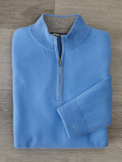 Mens Premium Cashmere 1/4-Zip Golf Sweater-Sweaters-Marina-S-Callaway