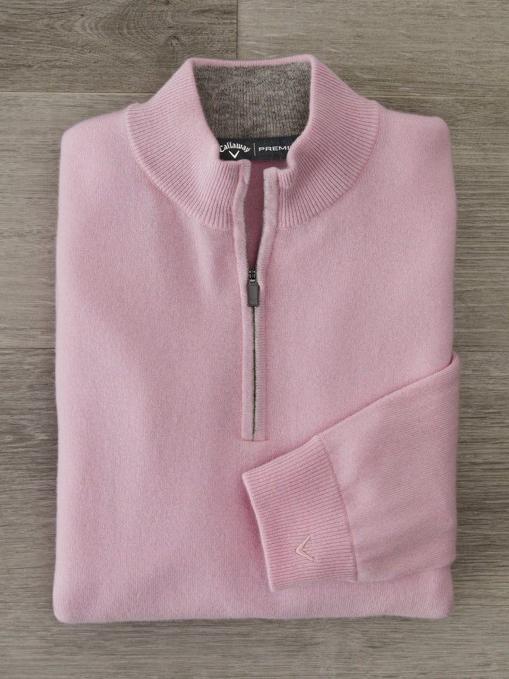 Premium Luxe Cashmere Golf Sweater (Blackmange) 