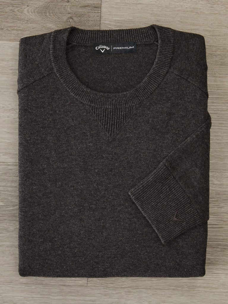 Mens Premium Crew Neck Golf Sweater – Callaway Apparel