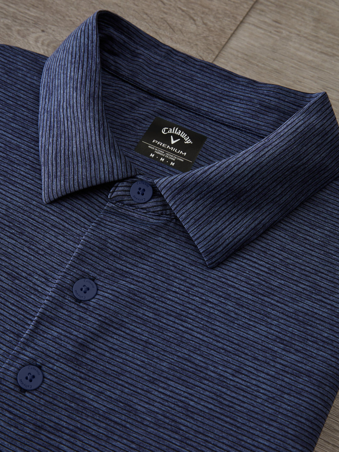 Mens Premium Fine Line Soft Touch Golf Polo-Polos-Callaway