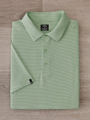 Mens Premium Fine Line Soft Touch Golf Polo-Polos-Patina Green Htr-S-Callaway