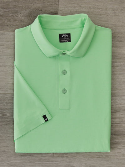 Mens Premium Heather Soft Touch Golf Polo-Polos-Patina Green Htr-S-Callaway