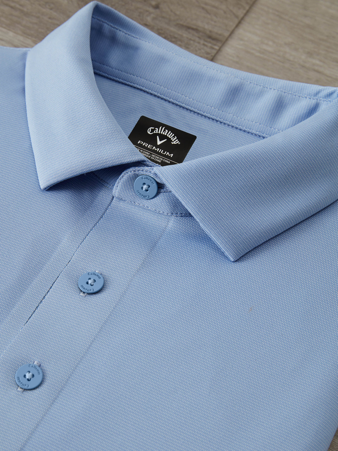 Mens Premium Jacquard Golf Polo-Polos-Callaway