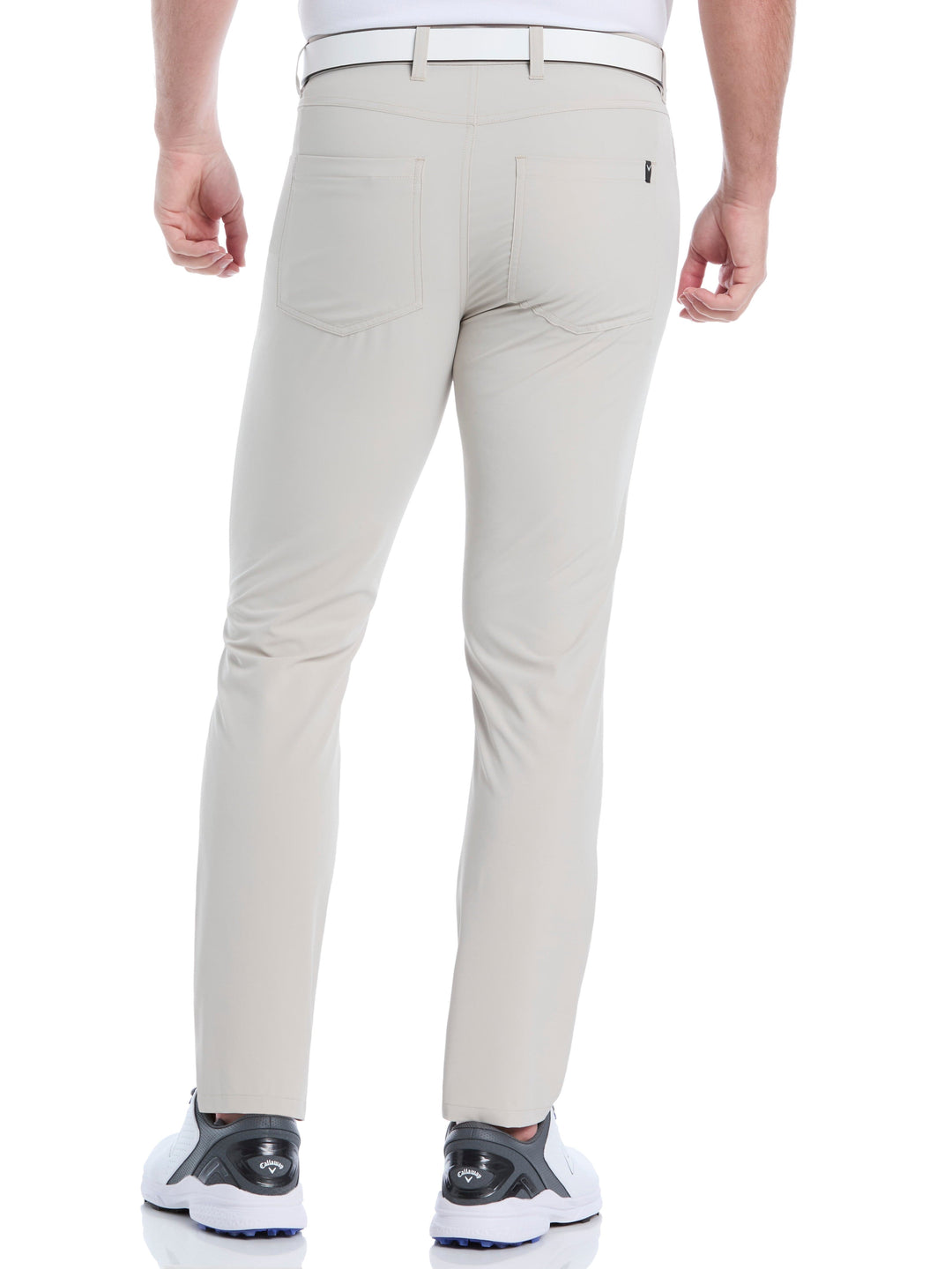 Premium Flat Front Tapered Fit Five Pocket Pant (Silver Lining) 