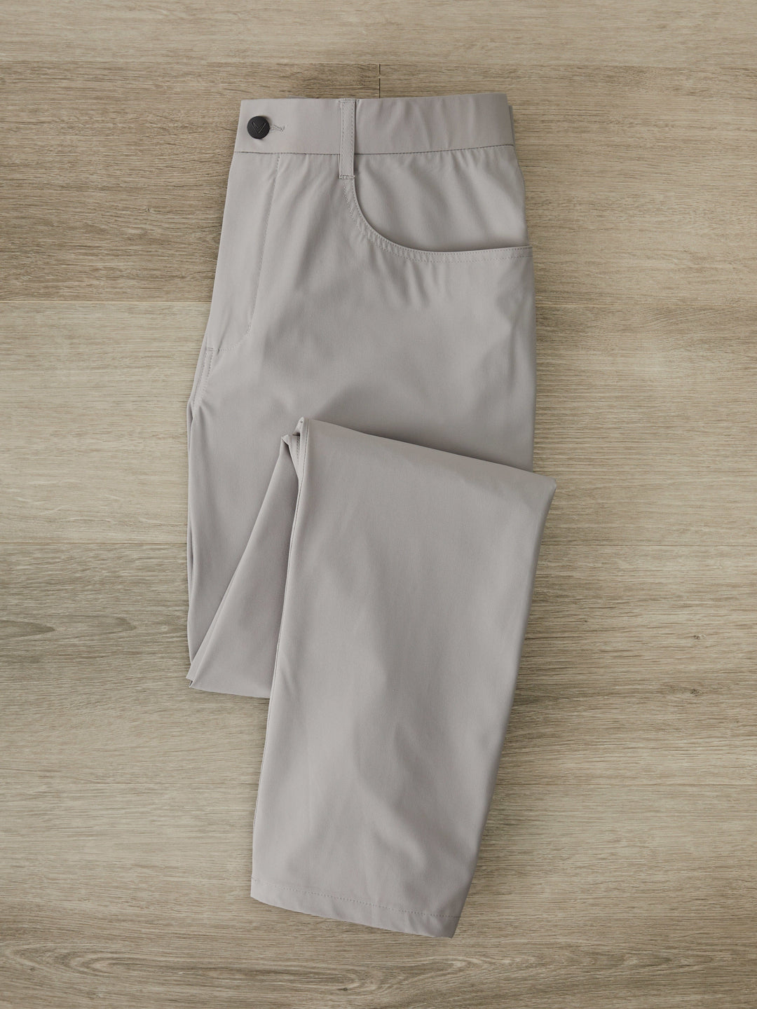 Premium Flat Front Tapered Fit Five Pocket Pant (Concrete) 