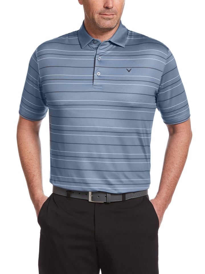 Mens Printed Refined Stripe Polo-Polos-Callaway