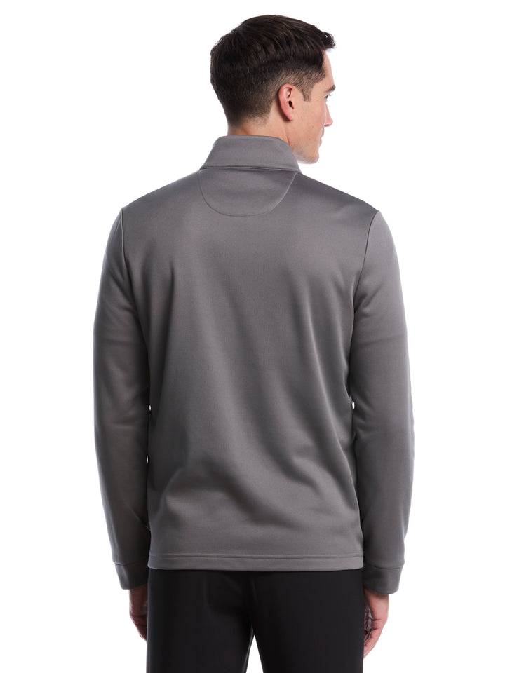 Quilted Puffer Full Zip Golf Jacket (Quiet Shade) 