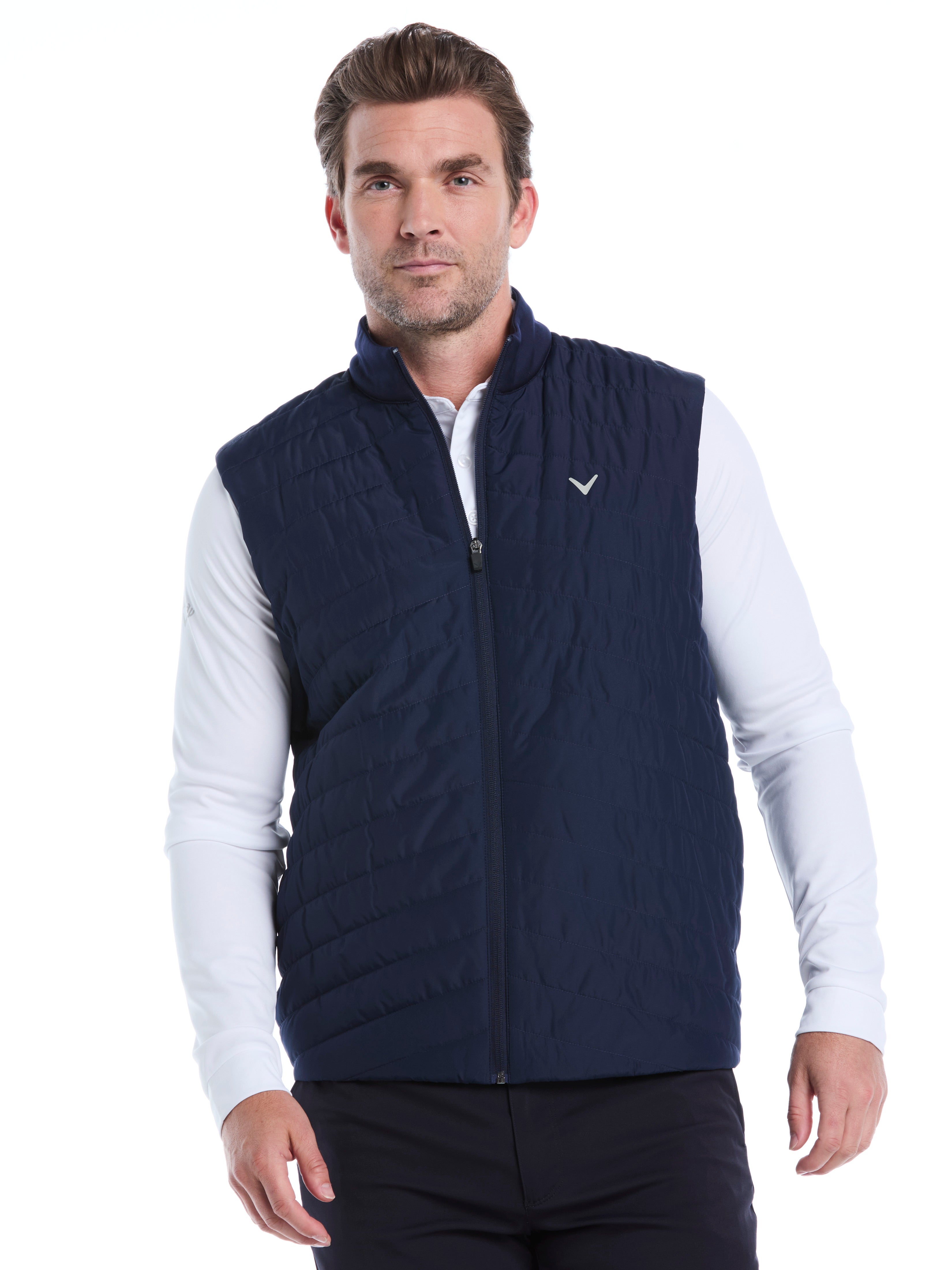 Mens Quilted Puffer Full Zip Golf Vest – Callaway Apparel