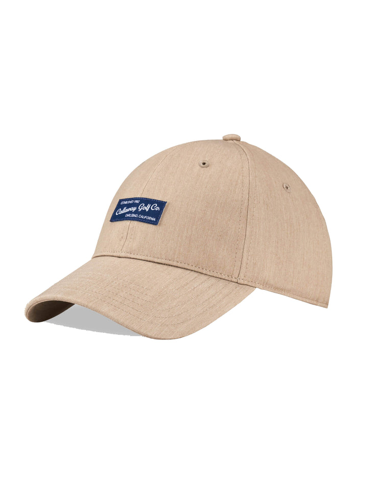 Mens Relaxed Retro Adjustable Hat-Hats-Khaki-OS-Callaway