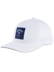 Mens Rutherford Golf Hat-Hats-White/Navy-OS-Callaway