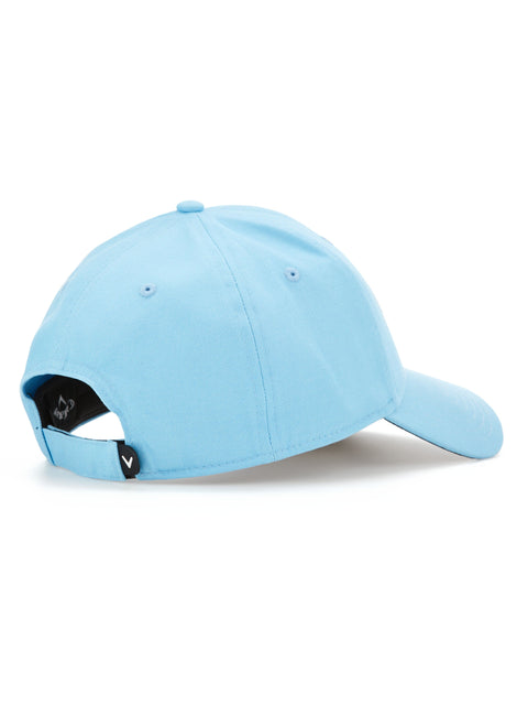 Side Crested Structured Golf Hat (Blue Grotto) 