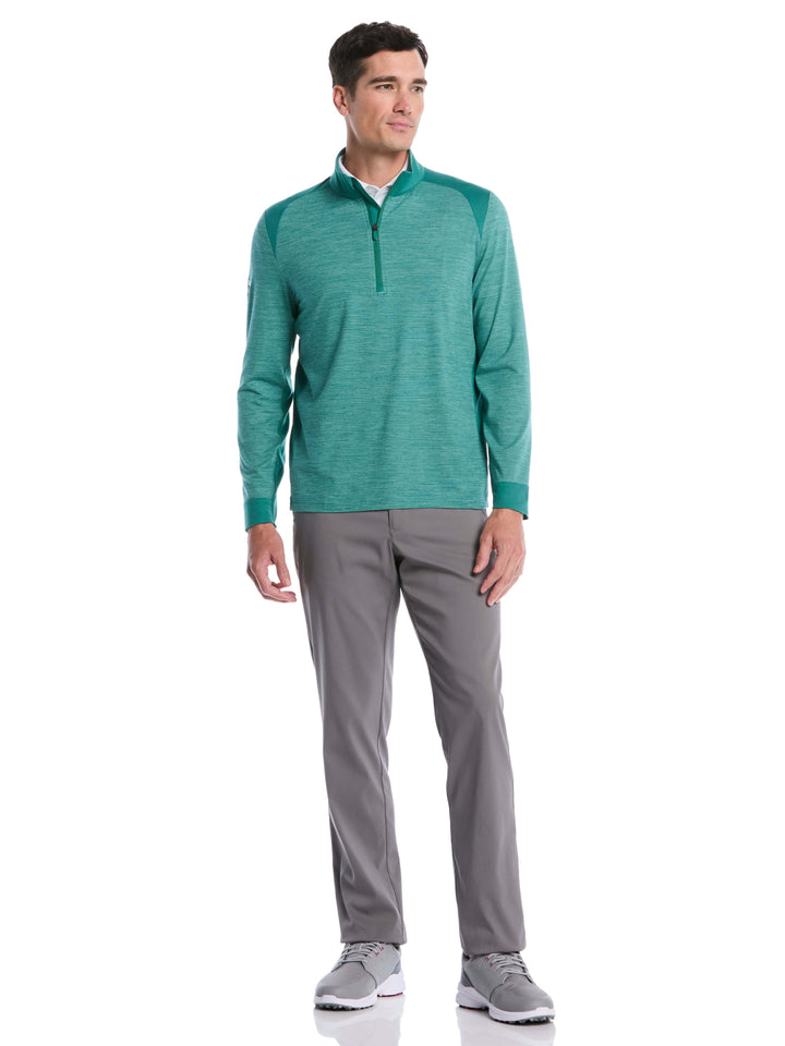 Soft Touch Blocked Golf Base Layer (Galapagos Htr) 