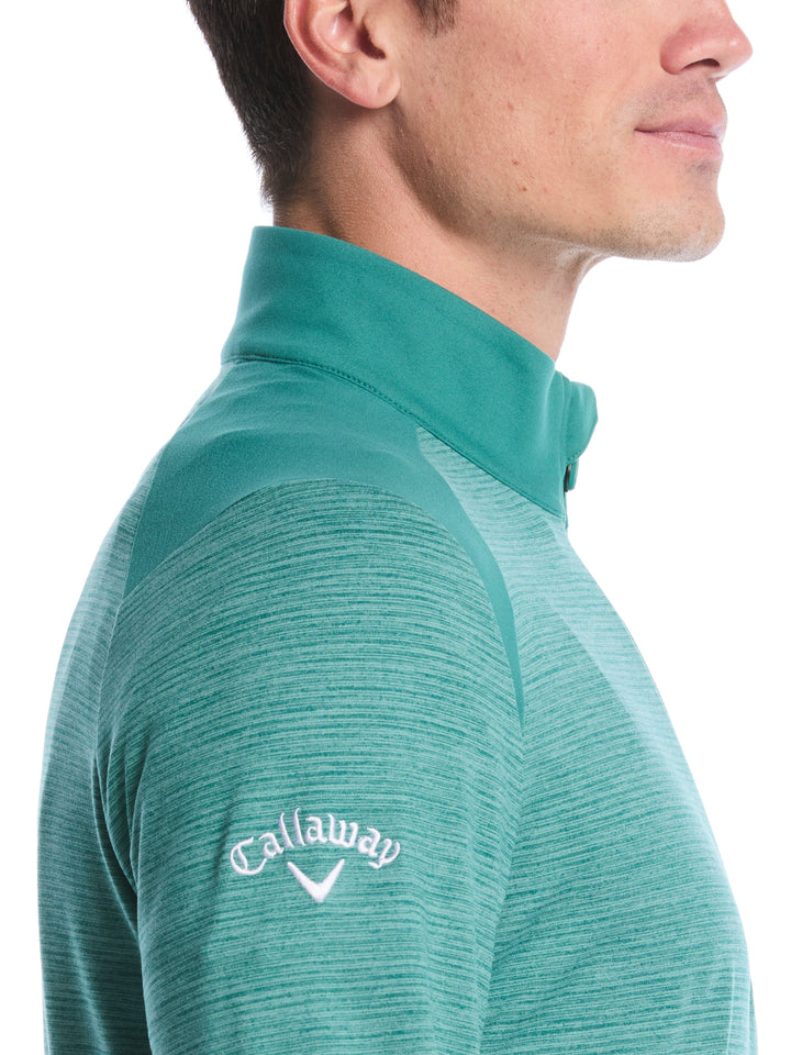 Soft Touch Blocked Golf Base Layer (Galapagos Htr) 