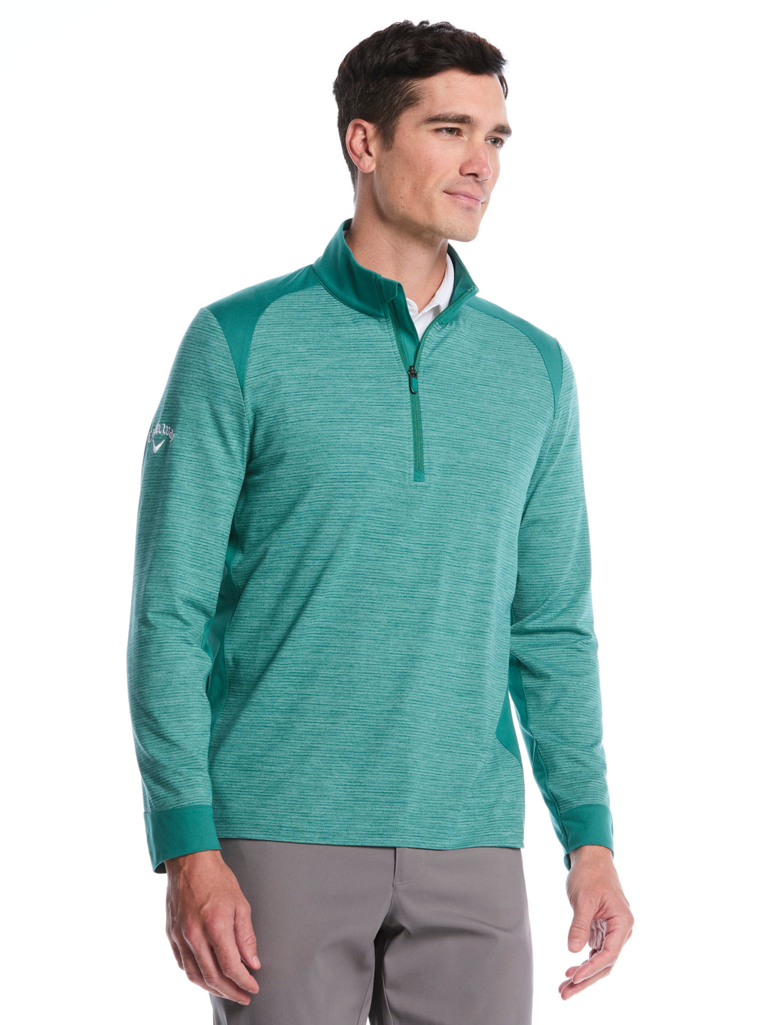 Soft Touch Blocked Golf Base Layer (Galapagos Htr) 