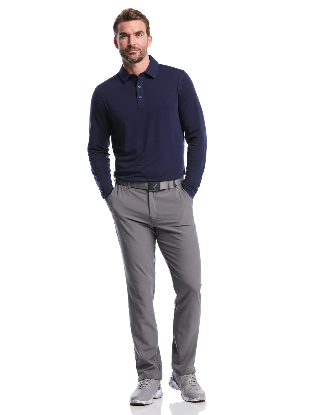 Soft Touch Golf Polo Shirt (Peacoat) 