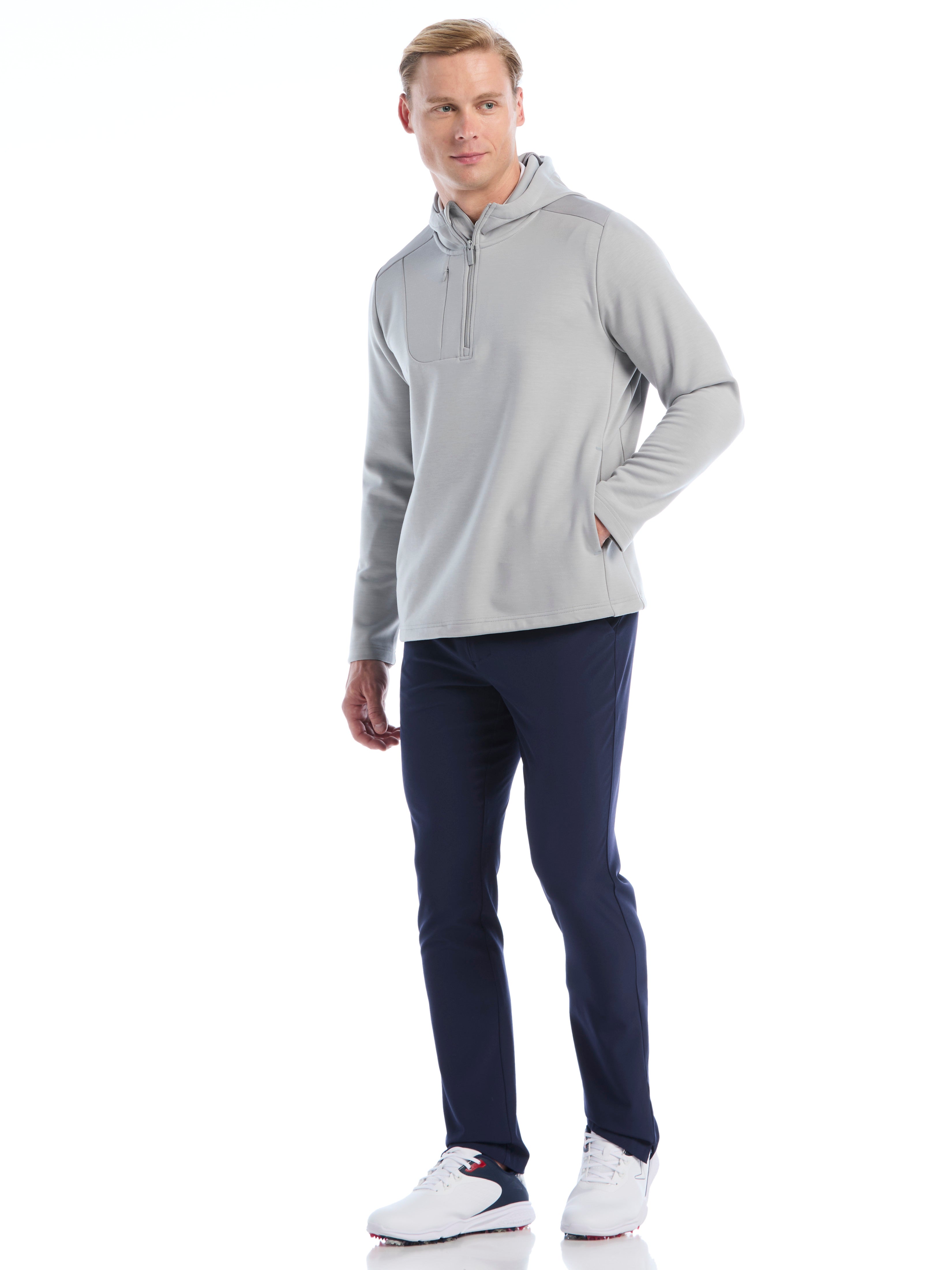 Mens Soft Touch Quarter Zip Golf Hoodie – Callaway Apparel