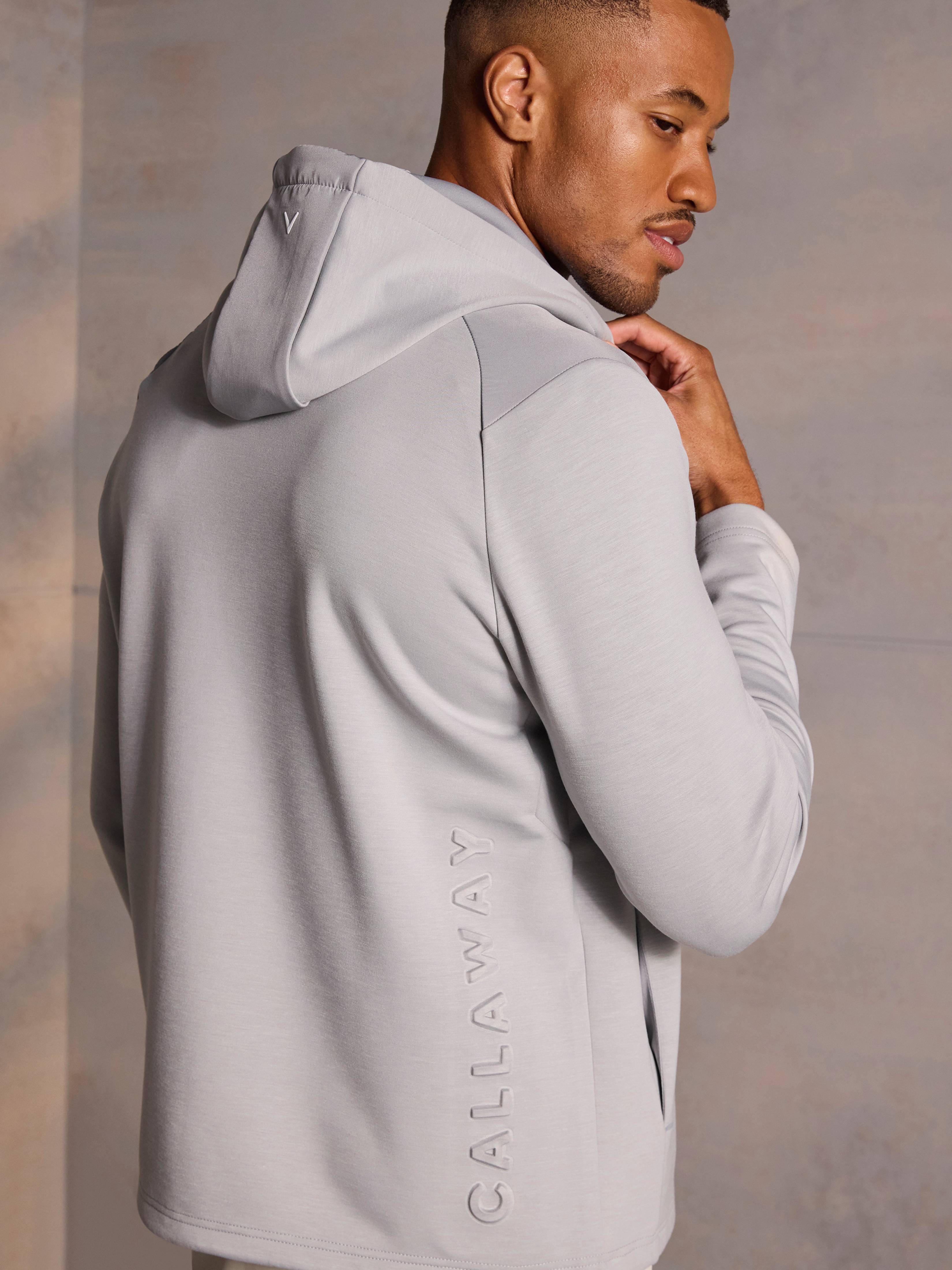 Mens Soft Touch Quarter Zip Golf Hoodie – Callaway Apparel