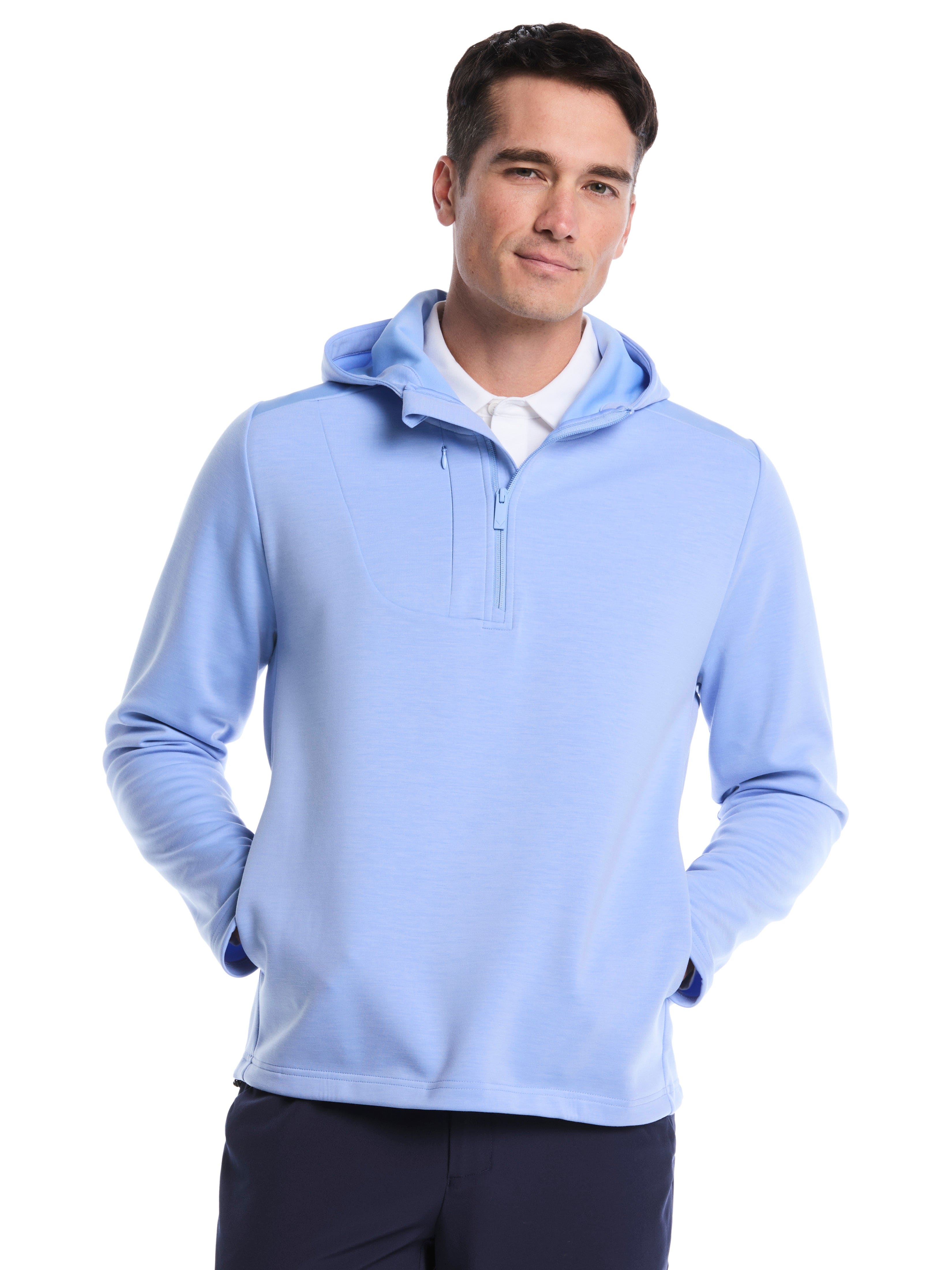 Mens Soft Touch Quarter Zip Golf Hoodie – Callaway Apparel