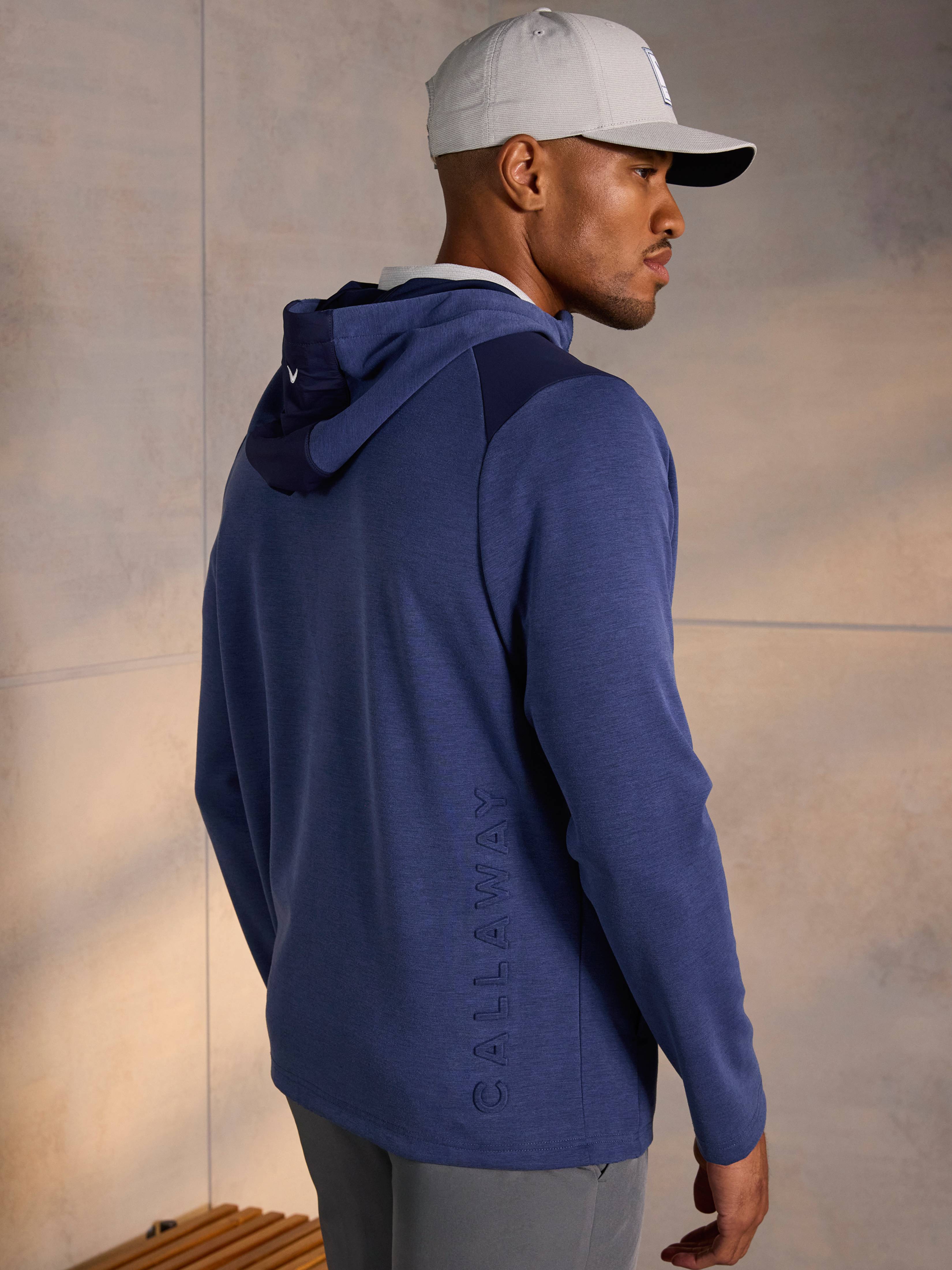 Mens Soft Touch Quarter Zip Golf Hoodie – Callaway Apparel