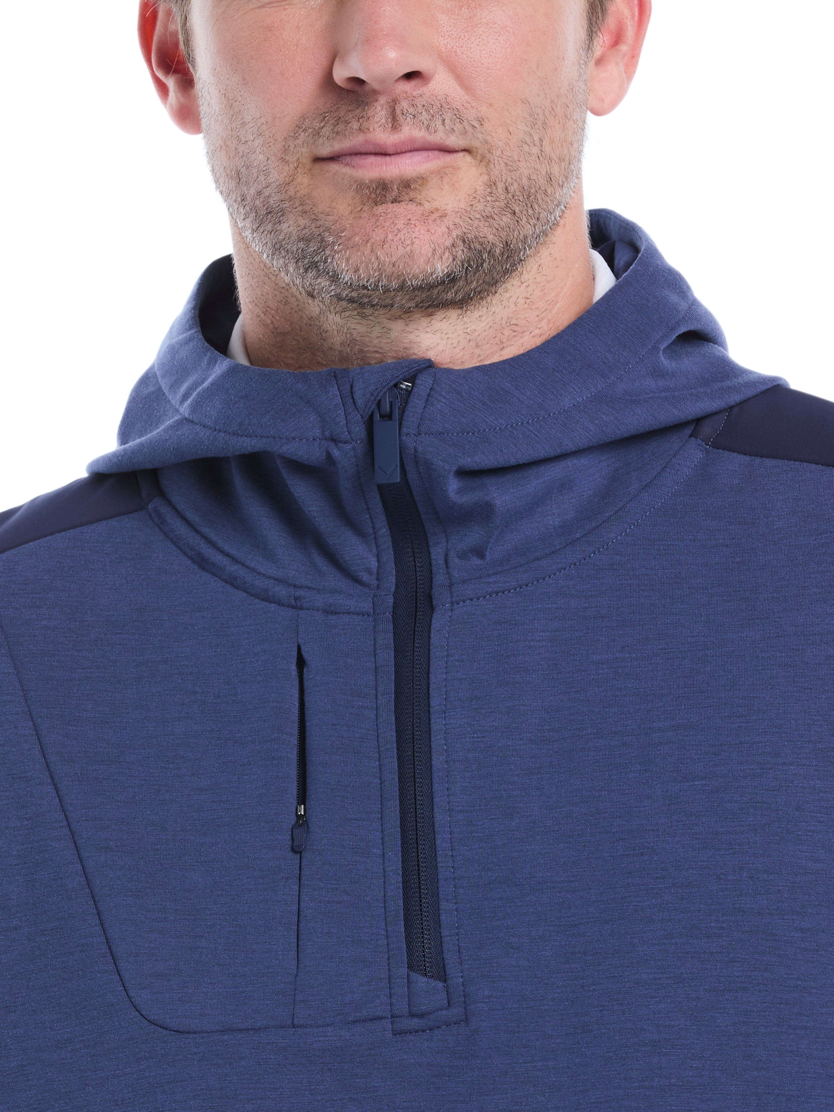 Mens Soft Touch Quarter Zip Golf Hoodie – Callaway Apparel