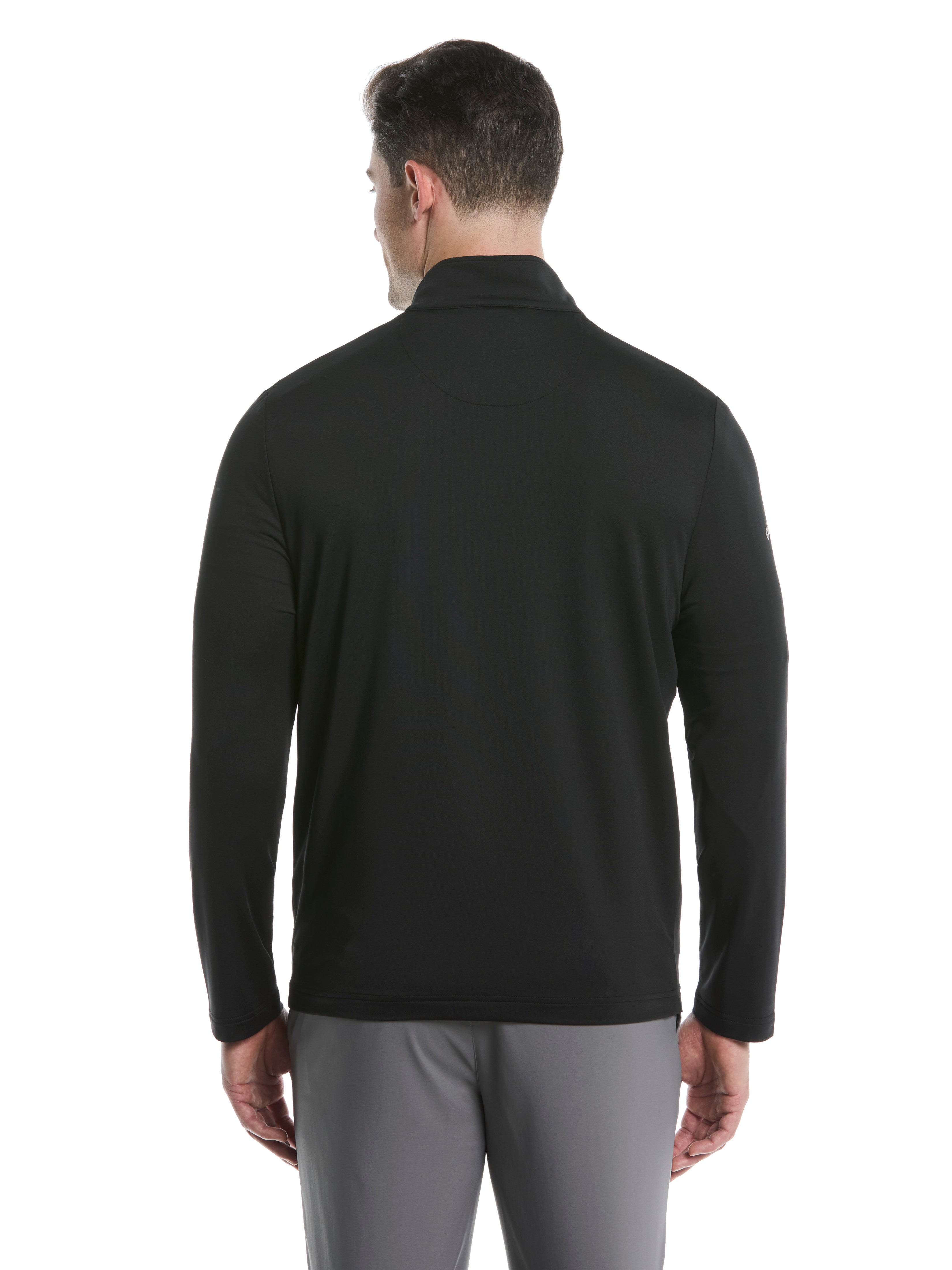 Mens Solid Sun Protection Quarter Zip Golf Pullover – Callaway Apparel