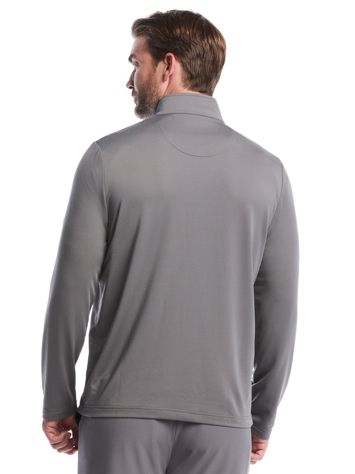 Mens Solid Sun 1/4 Zip Pullover (Quiet Shade) 