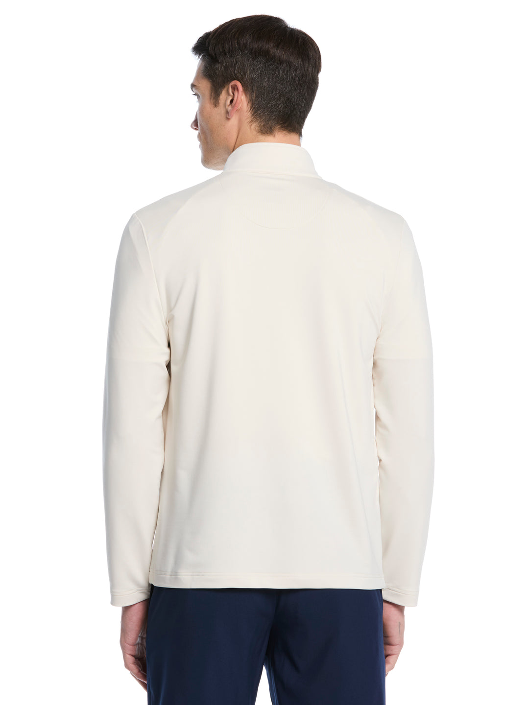 Solid Sun Protection 1/4 Zip Golf Pullover (Birch) 